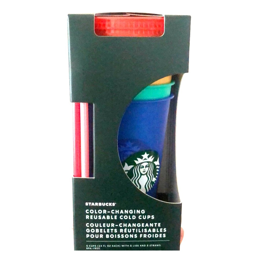 New!! Starbucks color changing cups!!